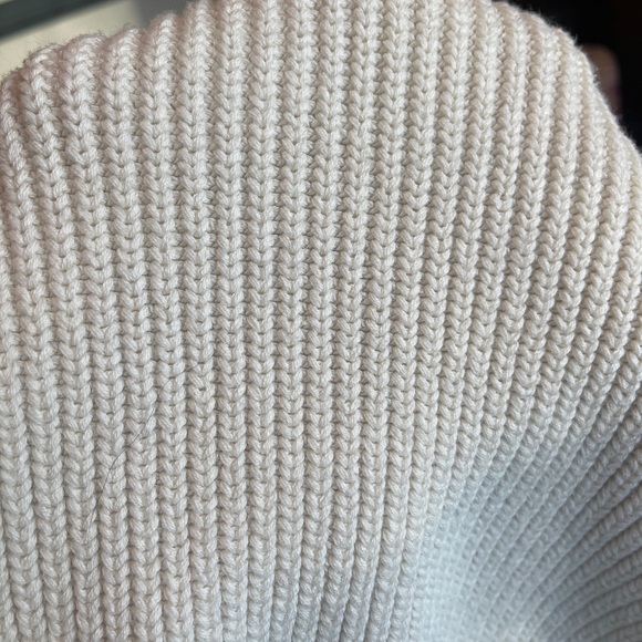 Intermix cold shoulder sweater. - Picture 6 of 6